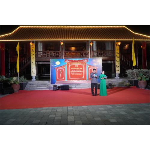 Hội tụ văn nghệ sĩ dưới không gian di sản Chiêu Anh Các